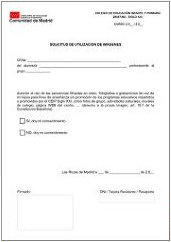 Autorizaci�n de utilizaci�n de im�genes y grabaciones